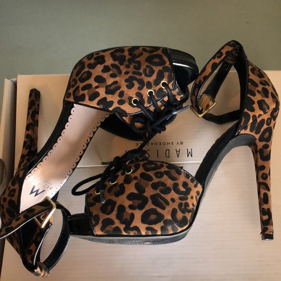 Leopard “Sable” Madison by Shoedazzle heels, size 6.5 - Picture 6 of 6